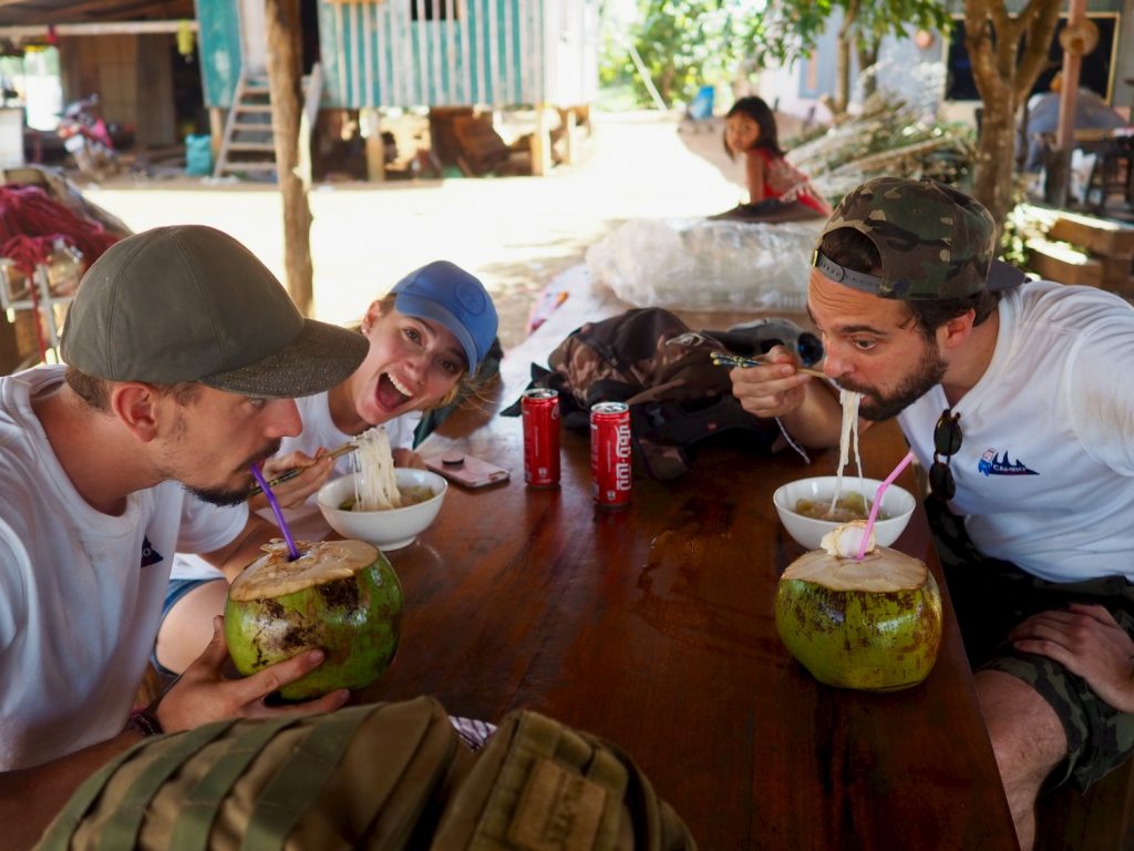 Cambo Challenge Num banh chok noodle challenge